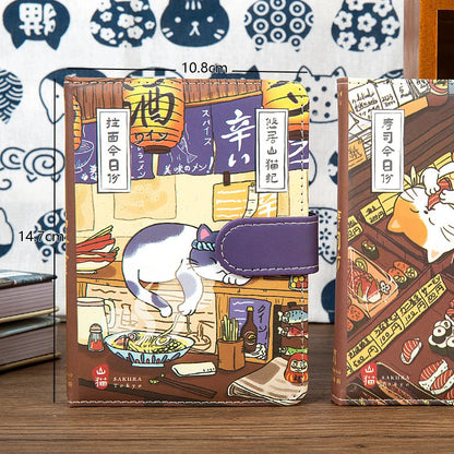 Kawaii Cat Magnetic Notebook