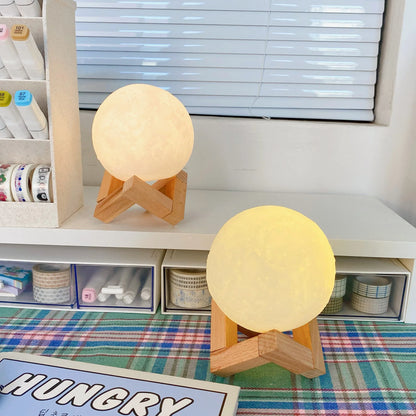 Galaxy Moon Lamp