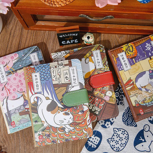 Kawaii Cat Magnetic Notebook