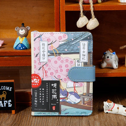 Kawaii Cat Magnetic Notebook