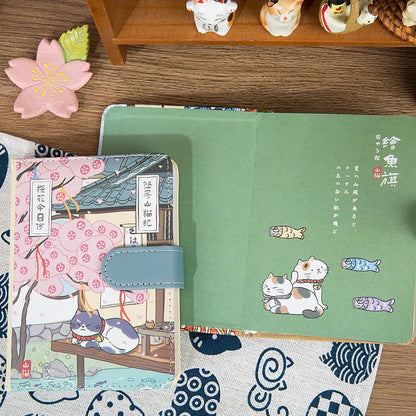 Kawaii Cat Magnetic Notebook